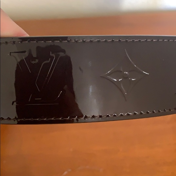 Authentic Louis Vuitton leather belt - Picture 3 of 3